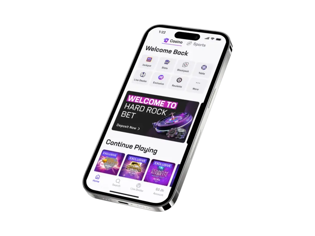 Casino-app beschikbaar voor iOS en Android toestellen